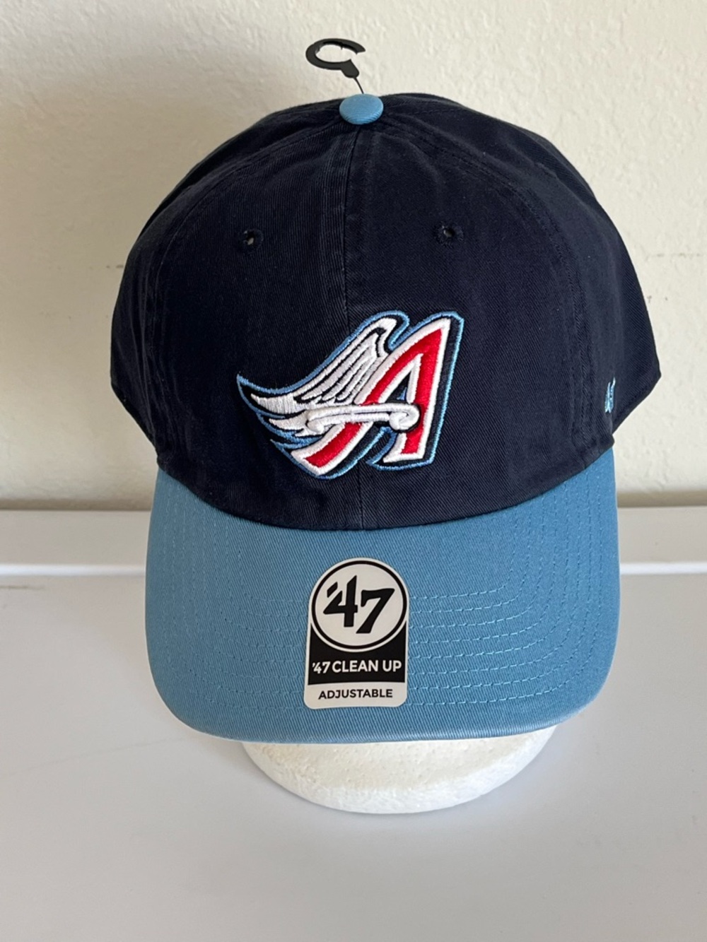 Los Angeles Angels Authentic 47 Brand Clean Up Dad Hat Cap NWT